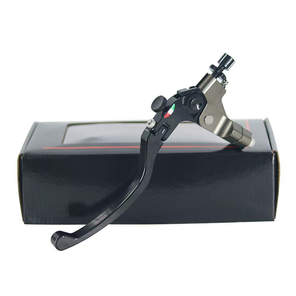 7/8" 22mm Motorcycle Cable Clutch Lever Handlebar CNC Aluminum Alloy Collapsible 90° Hand Bar For Surron Yamaha Keeway Honda