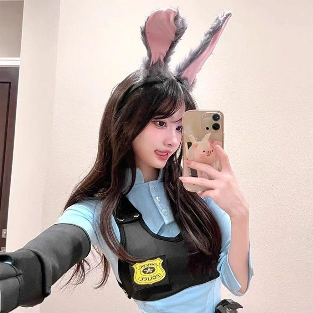 Cosplay Bunny Girl Girls Čelenka Roztomilá Bunny Čelenka Sladká Párty Čelenka Kostým Cosplay