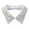 Jeweled Rhinestones False Collar Beaded Lace Spread Lapel Graceful Art Collar Sweet Shawl False Decorative Shawl