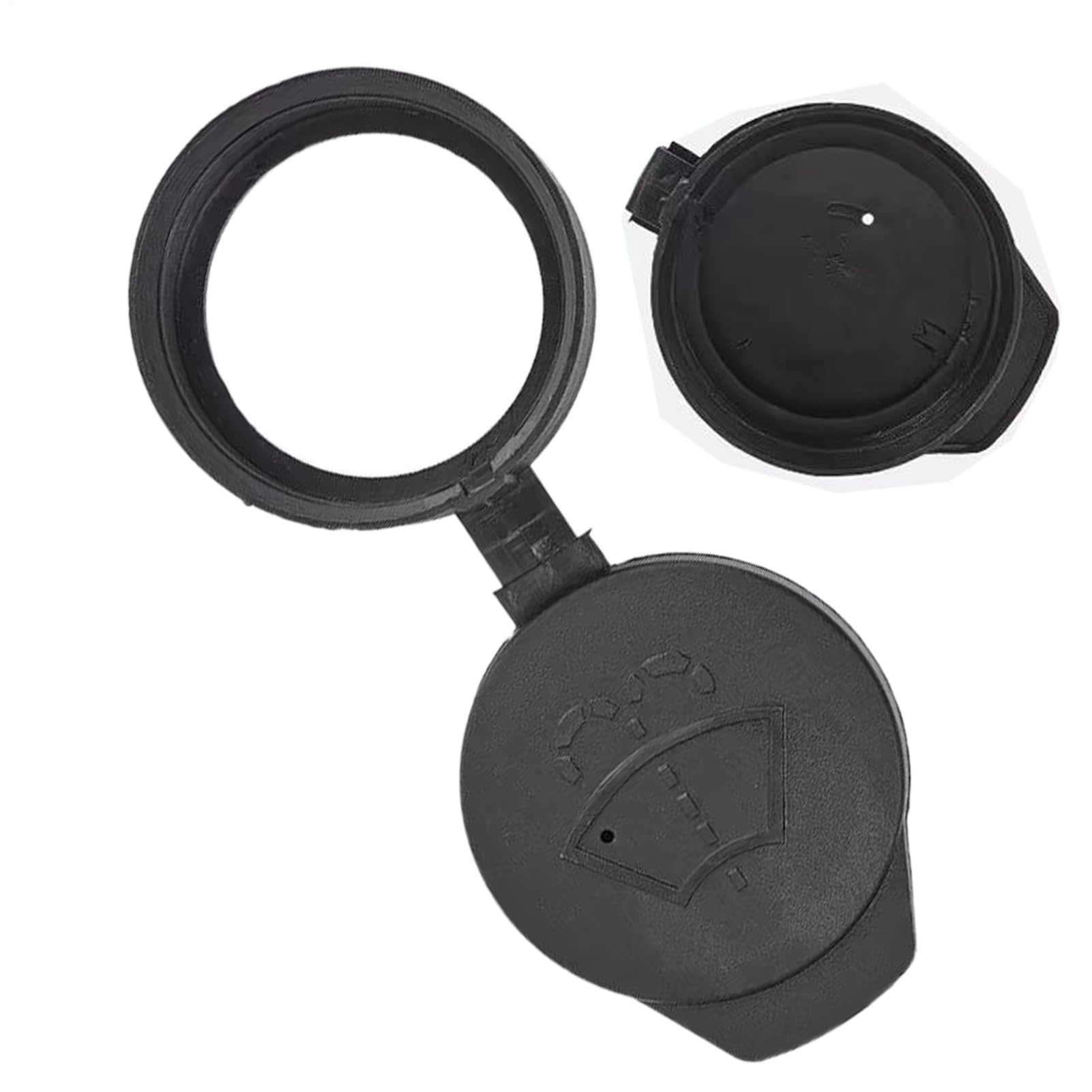 

Windshield Washer Fluid Cap - Car Wiper Bottle Cover | Bottle Cover Replacement for Car Windshield Maintenance Repair Parts See description
