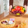 Rattan Style Vegetable Fruit Drain Storage Basket