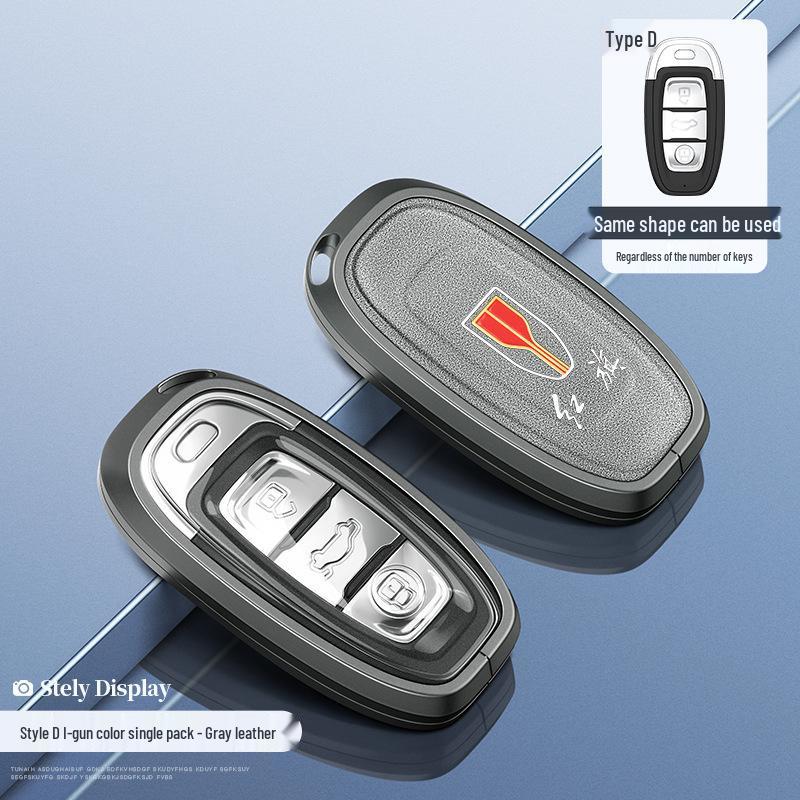 FAW Hongqi H7 Key Case: Luxury Shell & Decorative Buckle for Men and Women