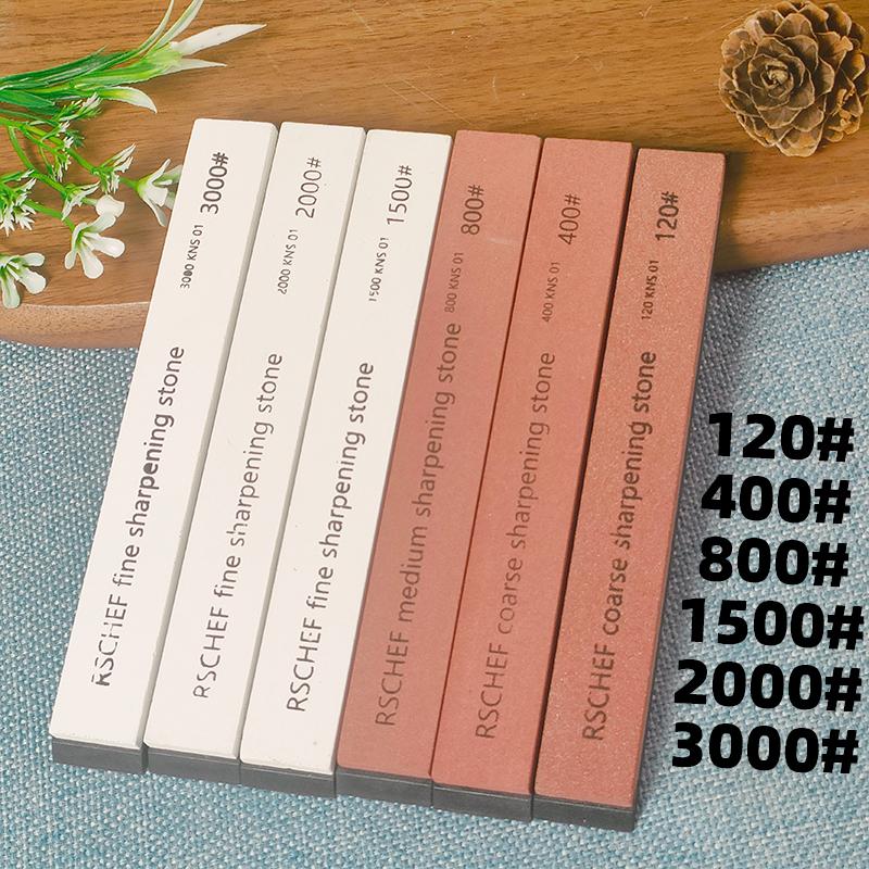 Knife Sharpener Sharpening Stone Grit 120-3000# Professional Fixed Grinding stone Whetstone Water Kitchen Tool