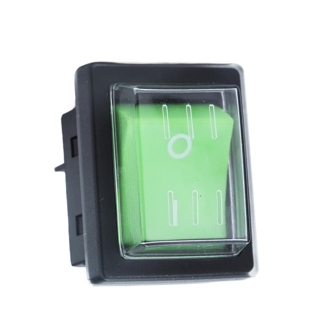 Power Switch Quick Response 4 Pin Compact Easy Replaceable Durable Convenient Practical Green