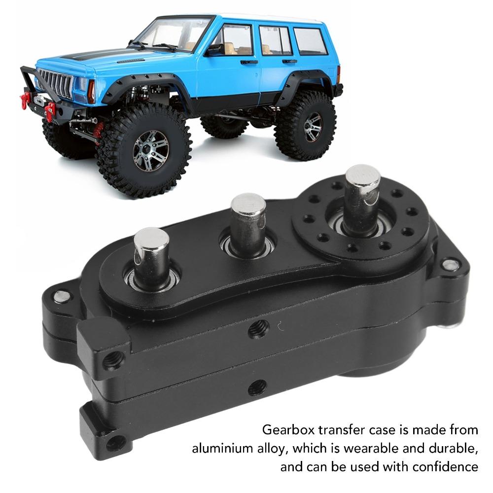 313mm 2 Speed Gearbox Compact Metal Transfer Case for SCX10 1/10 RC Crawler Car For RC Crawler Car