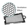Motorcycle Radiator Guard Mesh Cover ABS Molded Radiator Grill Enhanced Cooling Efficiency & Engine Safety