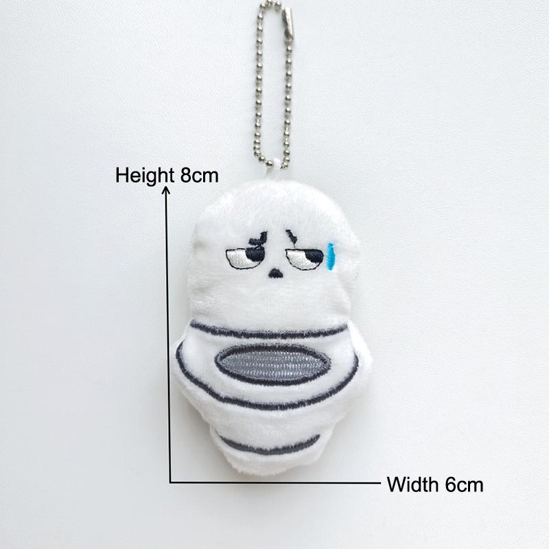 1Pcs Stuffed Doll Keychain Cartoon Bean Bear Plush Toy Lovely Bear Pendant Plush Doll Couple Bag Charms
