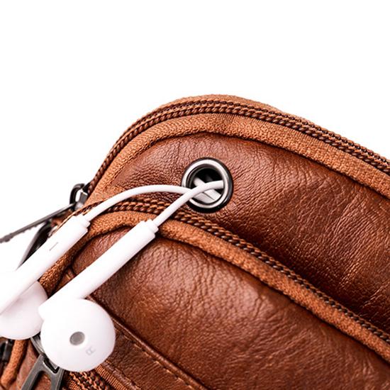Vintage Umhängetasche, Handytasche, PU-Leder, Umhängetasche für Damen, Mini-Handtaschen