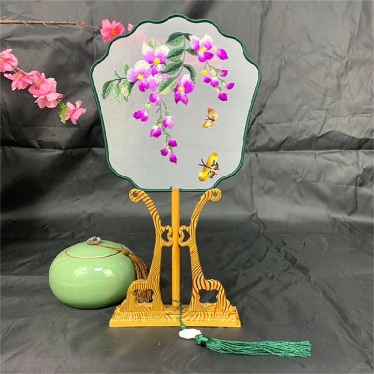 Chinese Styles Hand Fan Double Side Hand Fan for Womens Girl Performances Dance