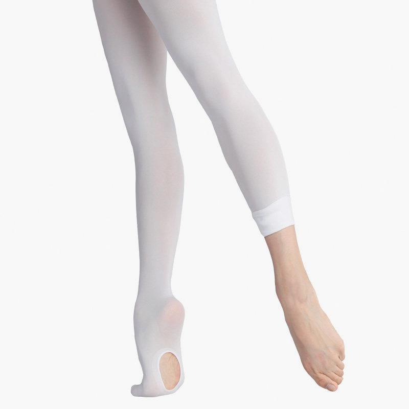Girls  Ultra Soft Pro Dance Tight/Ballet Footed (Toddler/ Kid) Women Ballet Plain Kids Dance Tights M белый