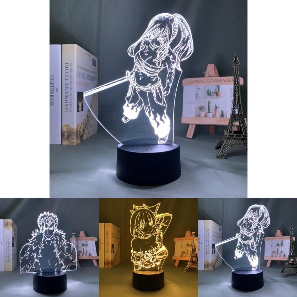 Fairy Tail Led Night Lamp With Color Changing Features And Usb Power For Kid Room