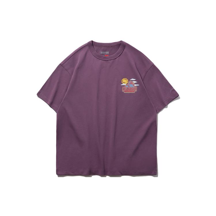 Футболка Li Ning x XLARGE Мужская Jams Purple AHSP947-1 L