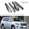 Ac29-1Set Roof Rack Rail End Cover Roof Rack Bar Rail End Protection Cover Shell For Lexus LX570 2008-2015 63494-60100