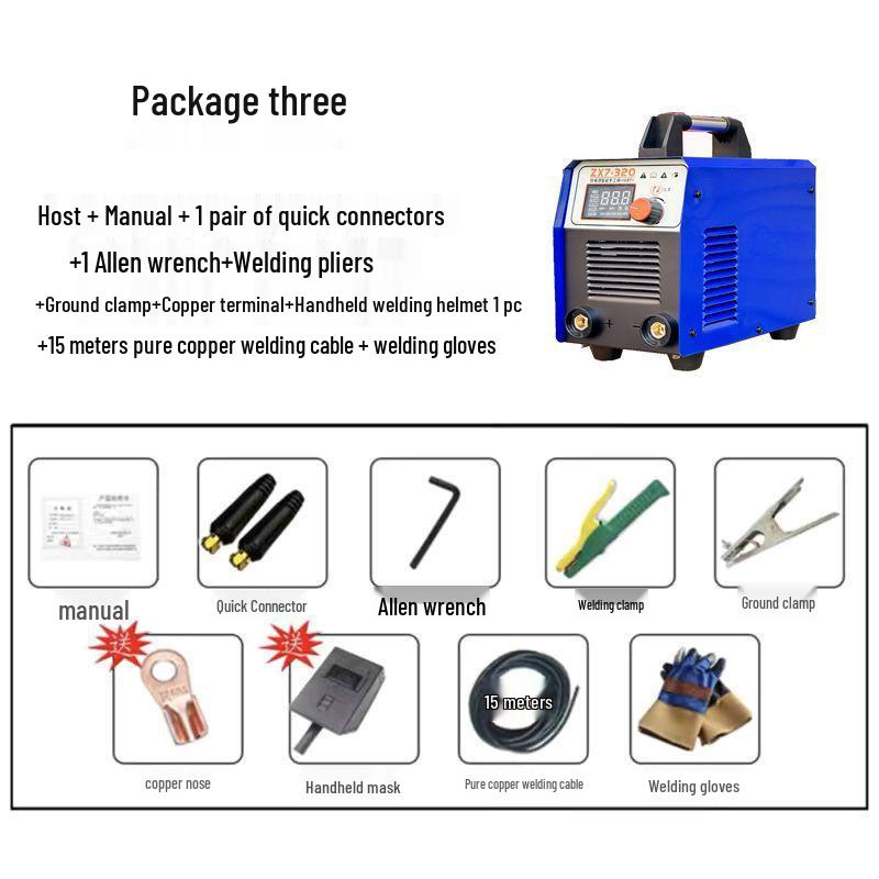 Shengshi Ruiling Dual Voltage 220/380V Smart 4.0 Household/Industrial Electric Welder