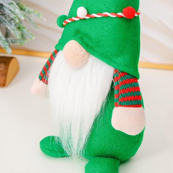 Christmas Faceless Gnome Dolls Nordic Style Forest Ornaments Festive Party Props for Window Display & Home Decor