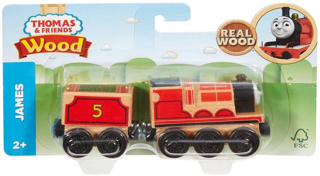 Thomas the Tank Engine Wooden Rail Series James FHM40