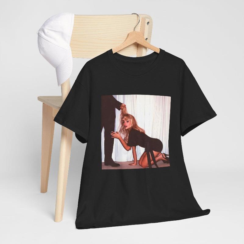 Sabrina Carpenter Album Cover Tee Unisex Pop Singer Shirt Summer Unisexs and Womens Loose and Breathable Tshirt Top
