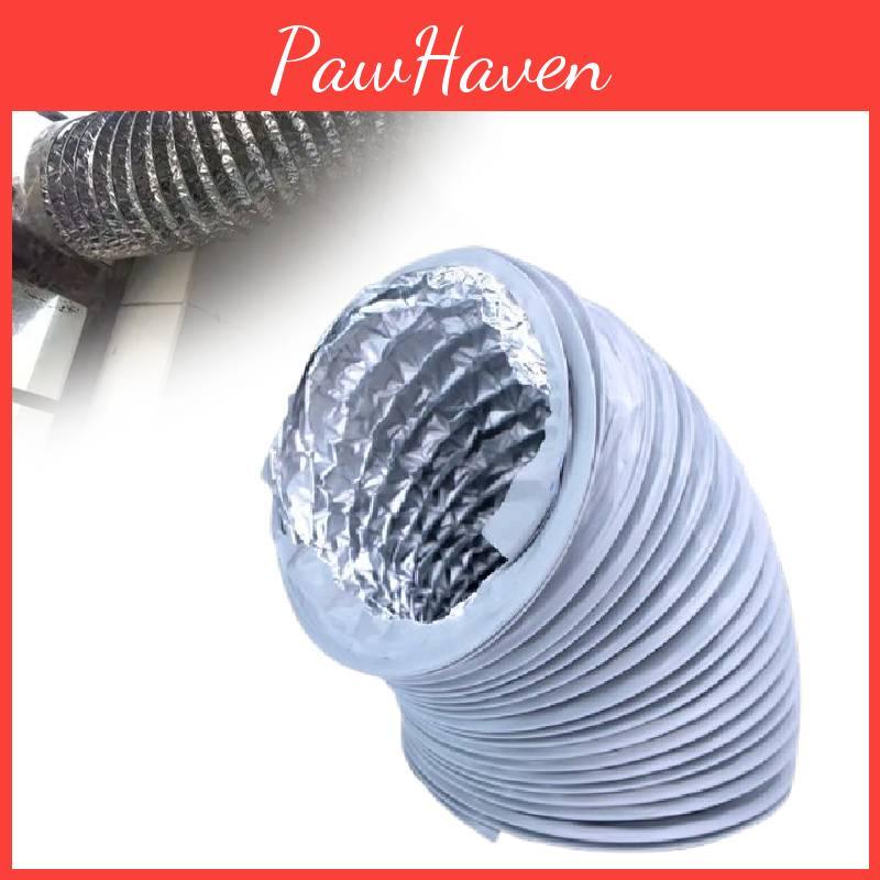 Aluminum Foil Extendable Ventilation Hose For Range Hood Exhaust Tool Kitchen