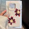 Magnifique Housse de Téléphone Motif Cuir Litchi Fleurs de Luxe Pour Redmi Note 14 13 12 11 10 9 8 Pro Plus 4G 5G Coque antichoc