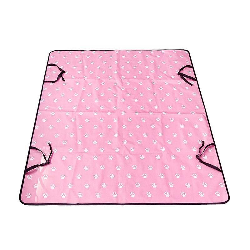 135x140cm Waterproof Dog Car Back Seat Cover Anti-Dirty Anti-Scratch Foldable Outdoor Segregation Car Mat for Pets Dogs Stuff