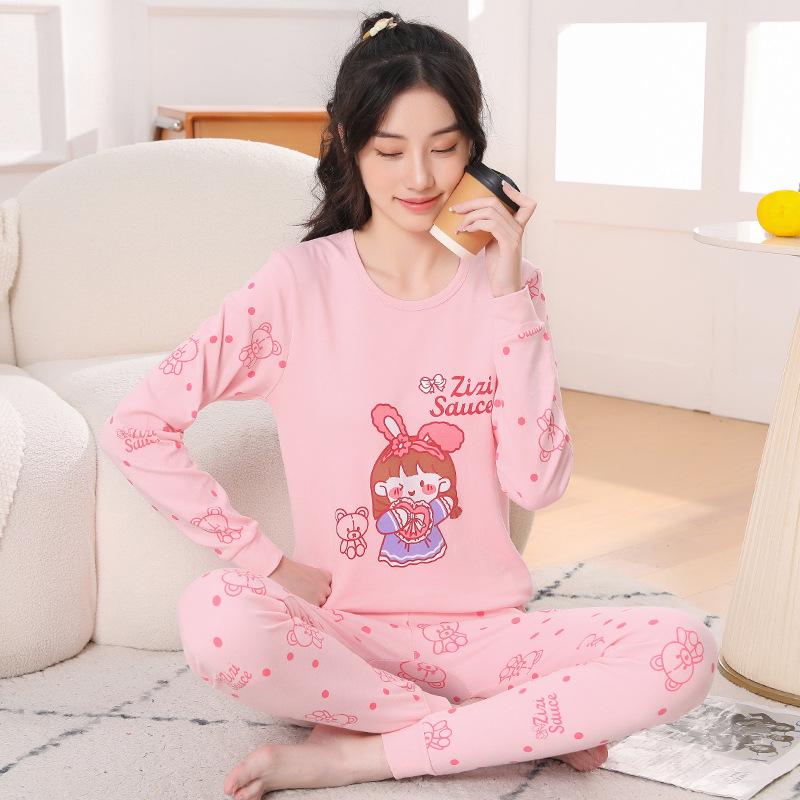 Children's Cotton Underwear & Pajama Set: Warm Wool Sweater, Bottoms for Boys & Girls, Autumn/Winter Comfort