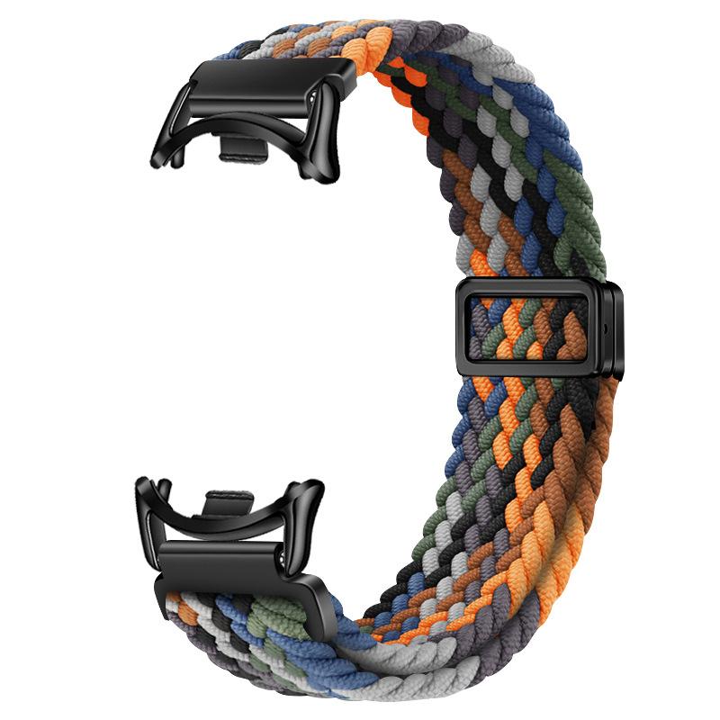 Solo Loop Strap For Xiaomi Mi Band 8 9 Elastic Braided Nylon Adjustable Watchband Correa Bracelet For Miband 10 Miband9 8 Accessories