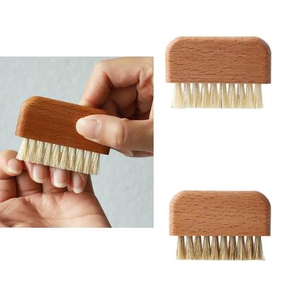 Wood Nail Cleaning Brushes Durable Nail Brush High Quality Small Brushes  for Nail Cleaning Tools