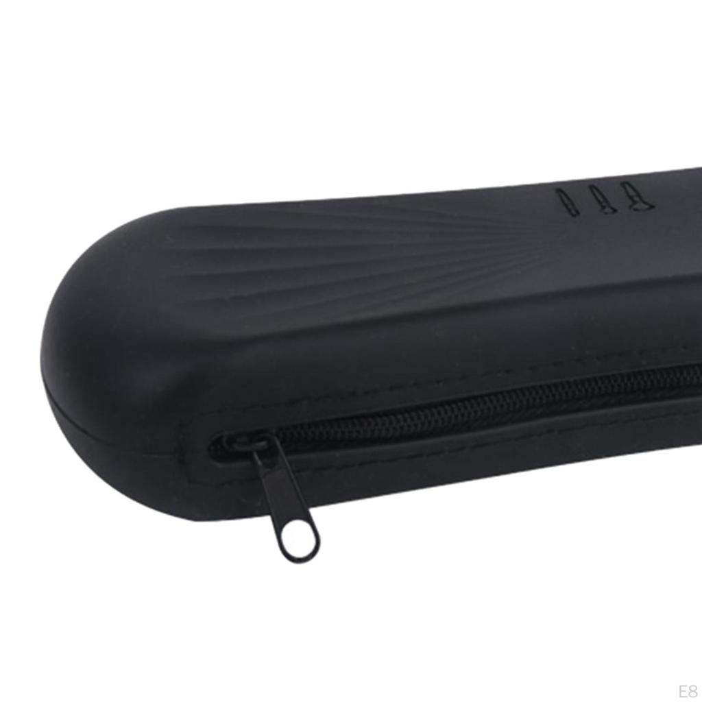 -Travel Makeup Brush Holder, Portable Case, Cosmetic Organizer