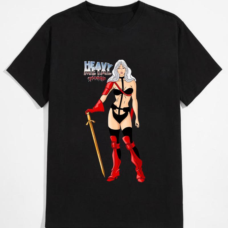 

**Final title:** Heavy Metal Movie Taarna the Warrior Short Sleeve Unisex T-Shirt L