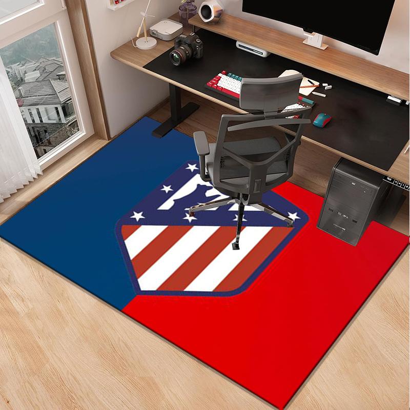 Club Atletico Mineiro Wappen Teppich, Stuhlunterlage, Teppich für Büro Schlafzimmer Wohnzimmer, Fußabtreter Dekoration Fan Geschenk Weihnachtsgeschenk