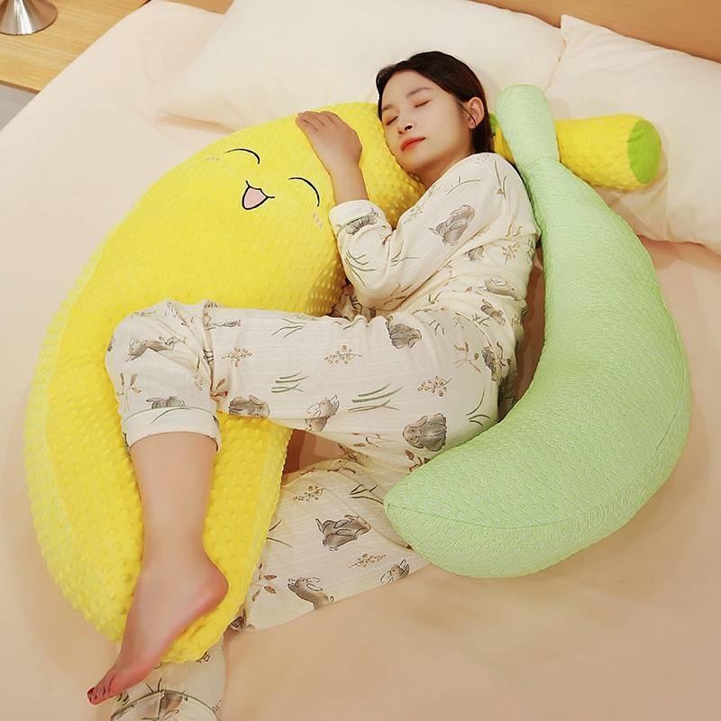 Toy Plush Banana Cartoon Fruits Fill Doll Accompany Sleeping Appease Gift Child