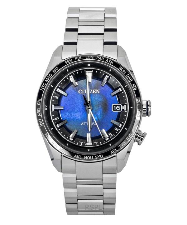 Citizen Attesa Limited Edition Super Titanium Blue Dial Eco-Drive CB0288-65L 100M Men's Watch