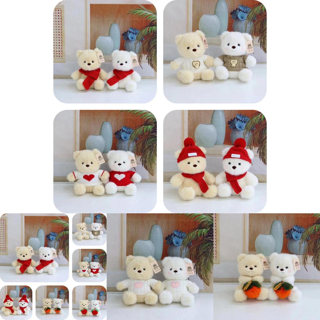 Adorable 23cm Teddy Bear Plush Toy Soft Cuddly Doll For Birthdays And Gifts