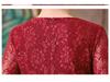 2026 Elegant High-End Qipao Skirt: Tummy-Concealing Mother of the Bride Dress