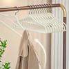 Premium Velvet Hangers with 360° Rotatable Hooks, Non-Slip Heavy Duty Space Saving Clothes Hangers with Tie Bar for Coats
