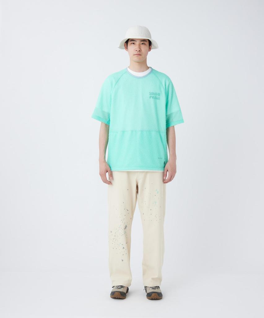 Alpha Direct Short Sleeve Short Sleeve LIGHT GREEN M [Snow Peak] T-Shirt CS-26SU003 T-shirt T-shirt Men's Women's