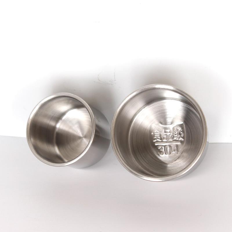 150Ml/250Ml/370Ml Nerezová ocel Hrnek na pivo Káva Čaj Víno Hrnek na mléko Nádobí
