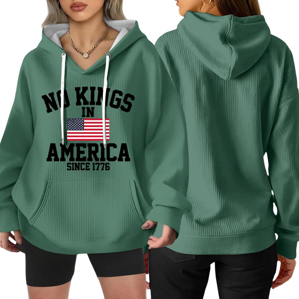 Women's Fashion Casual Long Sleeve Loose Printed Pullover Sports Long Sleeve Sweatshirt