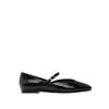 New  Spring Designer Red Women Ballet Shoes Casual Round Toe Flats Buckle Patent Leather Female Dress Shoes