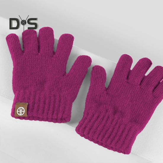 3 Pcs/Set Children Winter Hat Scarf Gloves Set Thick Knitted Ear Protection Cap Gloves Stretchy Windproof Winter Outdoor Cycling Dome Beanie Neck