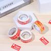 1 Roll Fragile Warning Label Sticker Self Adhesive Easy To Stick Eye-catching Handling Awareness Fragile Warning Label Tag for Shipper