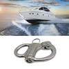 Stainless Steel Swivel Snap Shackle Rings RotarySpring Hook 35/52/69/96mm