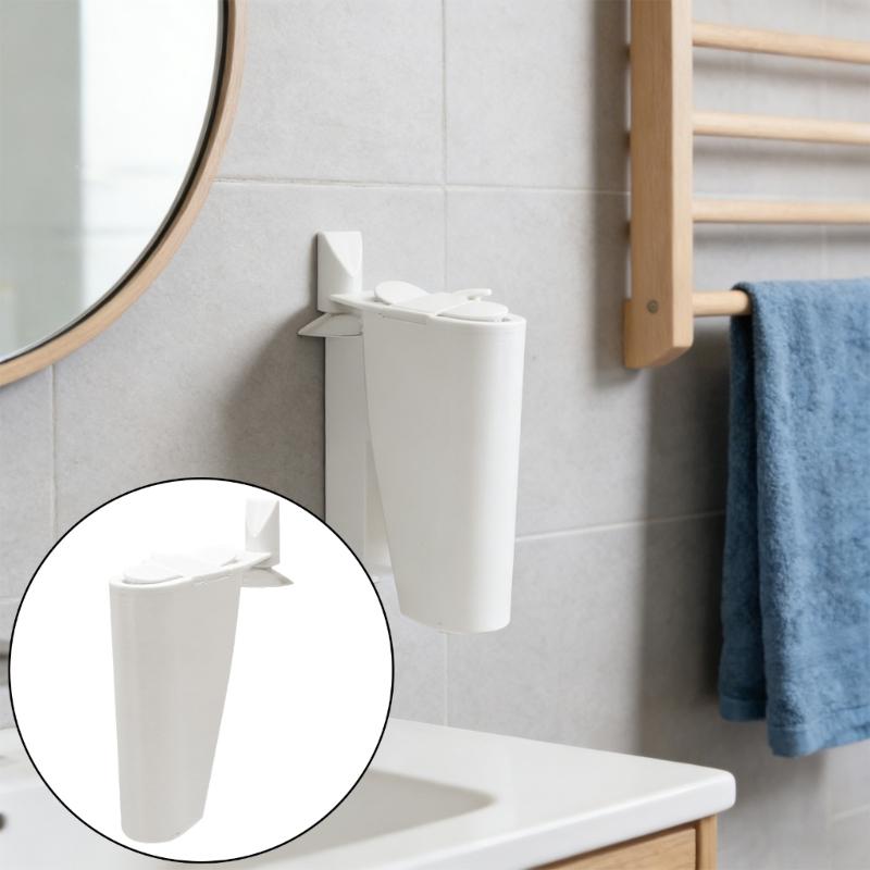 Toothbrush Holder With Dust Cover Suction Cup Silicone Toothbrush Stand For Bathroom Countertop Storage Enduring