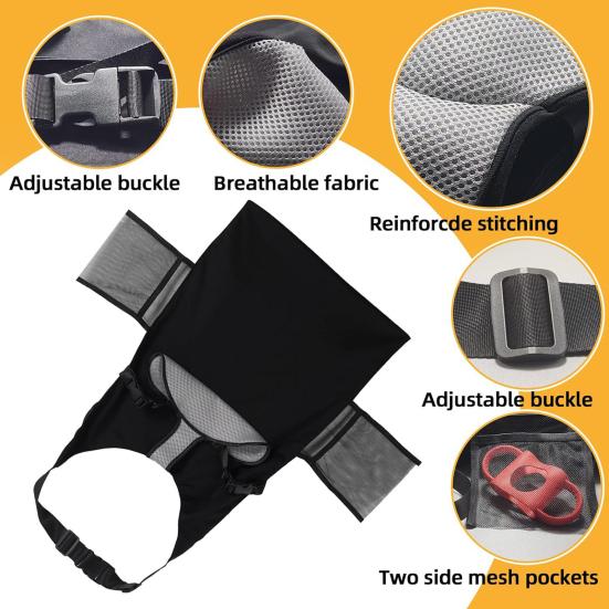 Baby Airplane Bed Portable Toddler Airplane Seat Extender Kids Long Flight Plane Foot Rest Bed Baby Travel Essentials