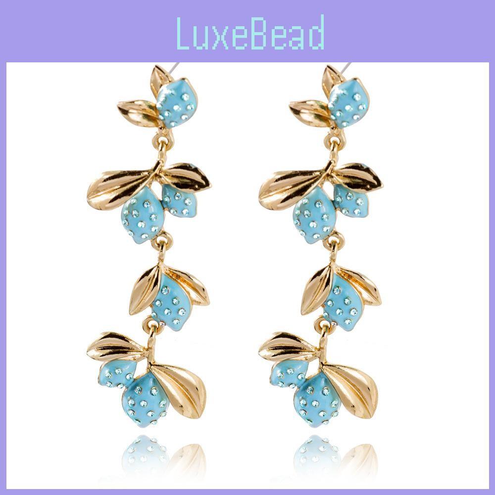 Alloy Statement Fruit Earrings Vibrant Colors For Womens Summer Fashion