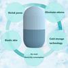 4pcs Ice Roller for Face Facial Roller Massager (De-Puff Eye Bags) Reusable Silicone Face/Neck Ice Mold for Naturally Skin Care