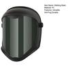 Welding Mask Anti-Fog Protective Full Shield Splash Resistant Adjustable Safety Face Shield with High-Temperature PC Frame Welding Helmet for Work Use