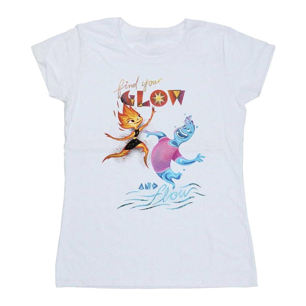 Elemental Womens/Ladies Grow And Flow Cotton T-Shirt