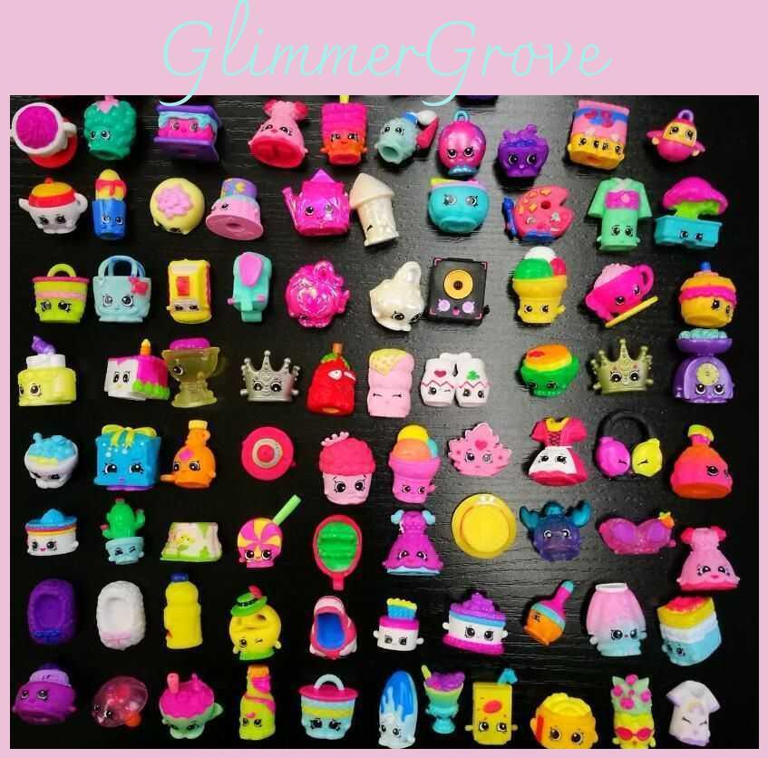 Neuankömmling 2 Stück Shopkins Staffel 2-5 Mini Actionfigur Spielzeug Tolles Geschenk für Kinder