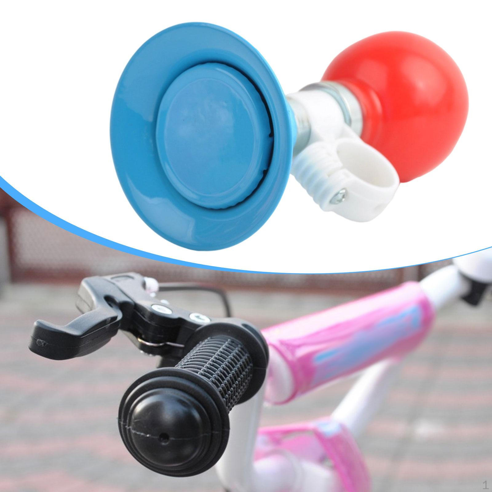 

Bicycle Horn for 22mm Handlebars, Loud Clear Sound, Trumpet, Universal Portable Decoration, синий